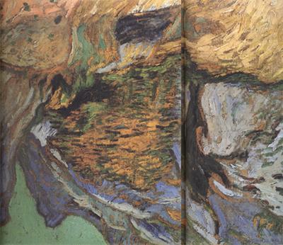 Vincent Van Gogh Les Peiroulets Ravine (nn04) china oil painting image